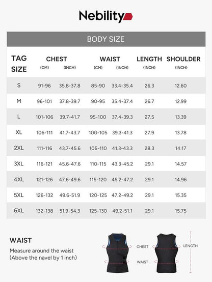 Sauna Sports Vest Suit Top